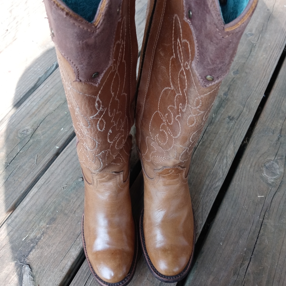 Corral. Kats Natural Westport Boots Women's C1971